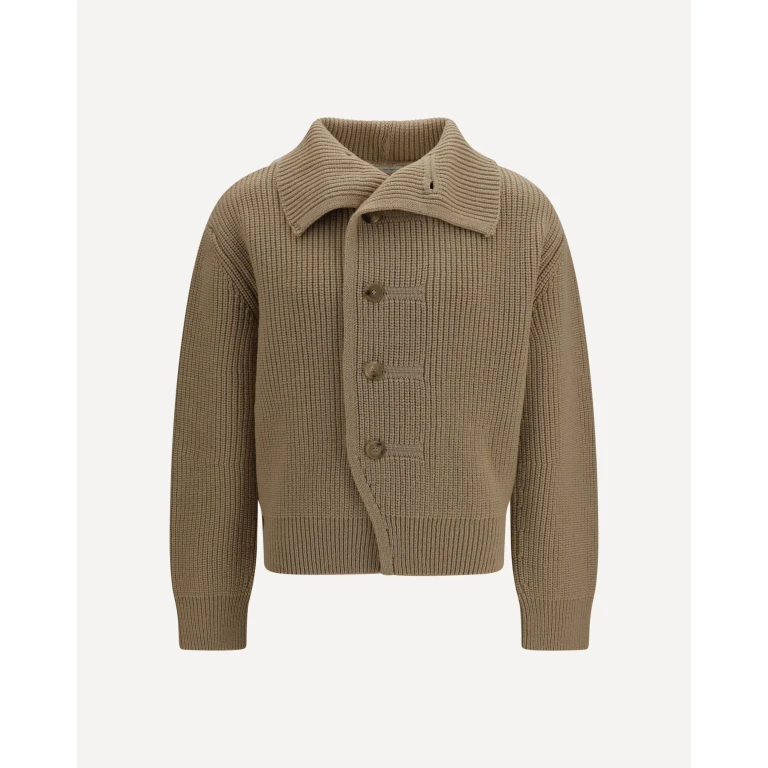 Buttoned high-neck Cardigan Male S