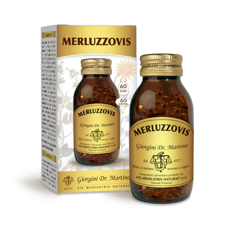 Merluzzovis 60 softgels of 1.5 g - 90 gr