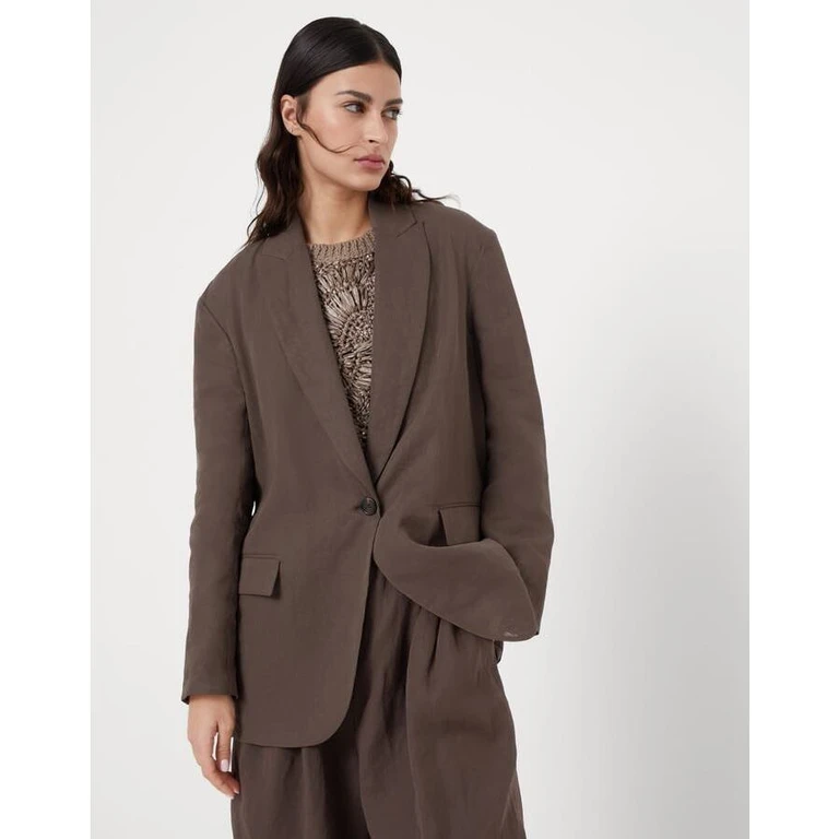 Wobrown Relaxed Cotton Blazer