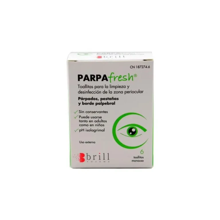 Eye wipes Hylo Parpafresh 6 units