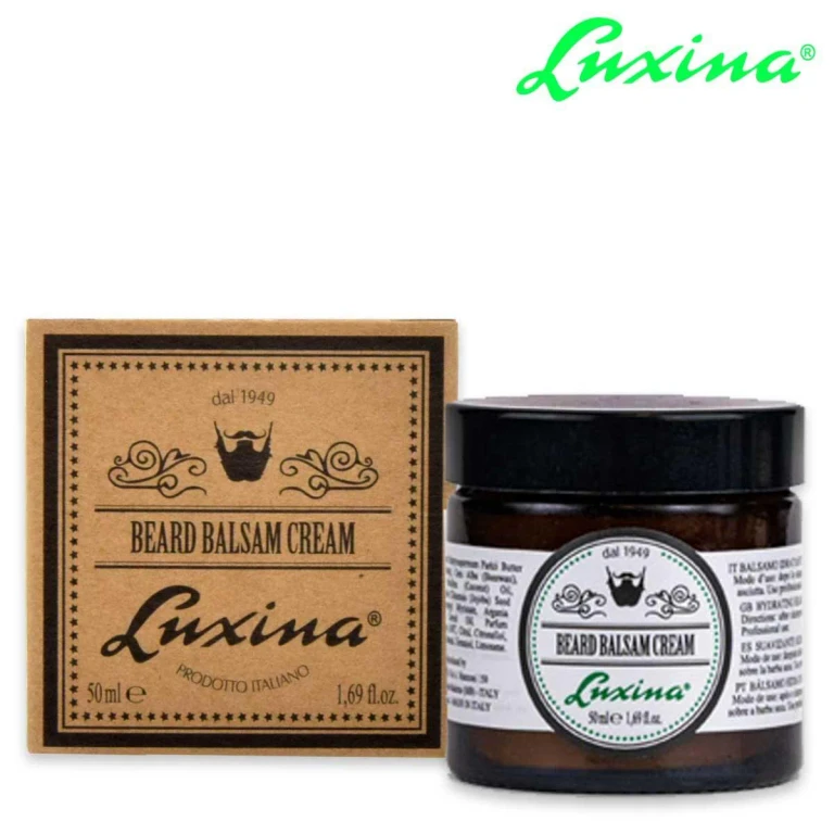 Beard balm cream without rinsing 50 ml (glass)