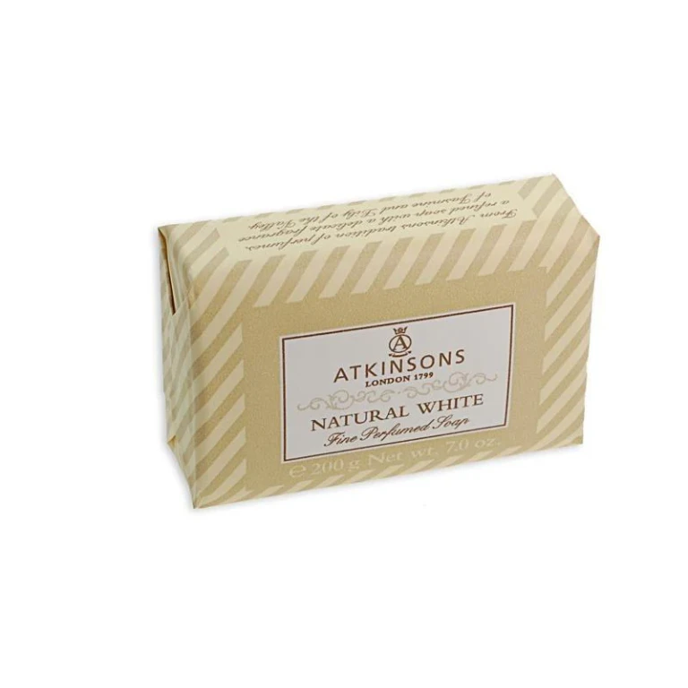 200g natural white soap