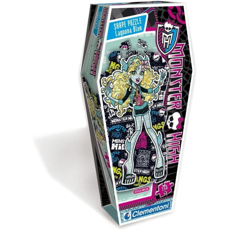 , Monster High, Shaped, Puzzle, 275330, Unisex, 5 - 7 years, 150 pieces