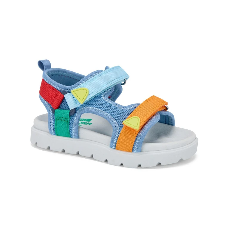OSHKOSH BOYS RIVER SANDAL - BLUE MULTI 6:- 6T, Blue Multi - Online Only