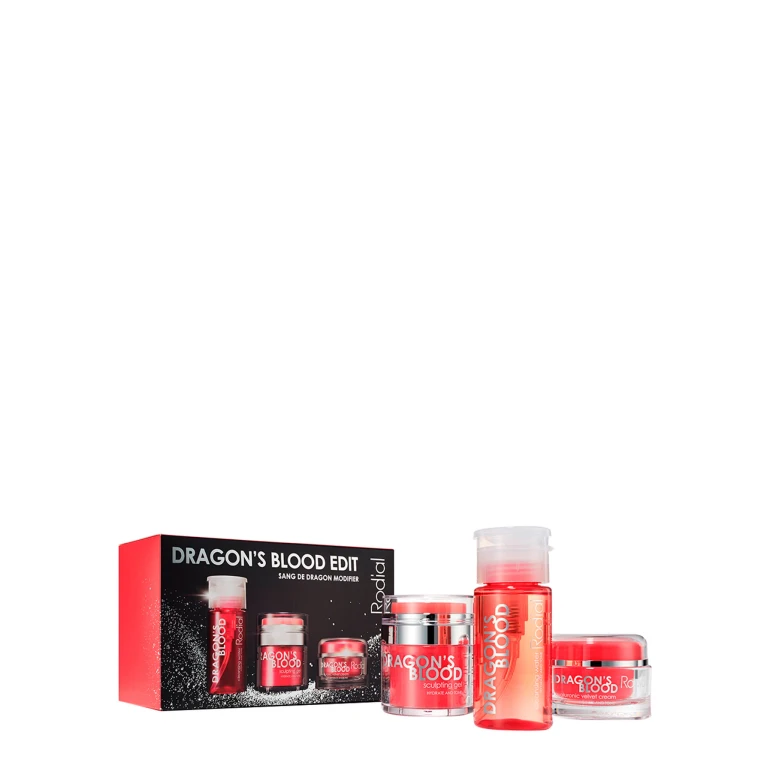 Set Rodial: Dragon's Blood Intense Hydration Cream for the Face 50 ml + Dragon's Blood Sculpting Gel for the Face 50 ml + Dragon's Blood Purifying Mic