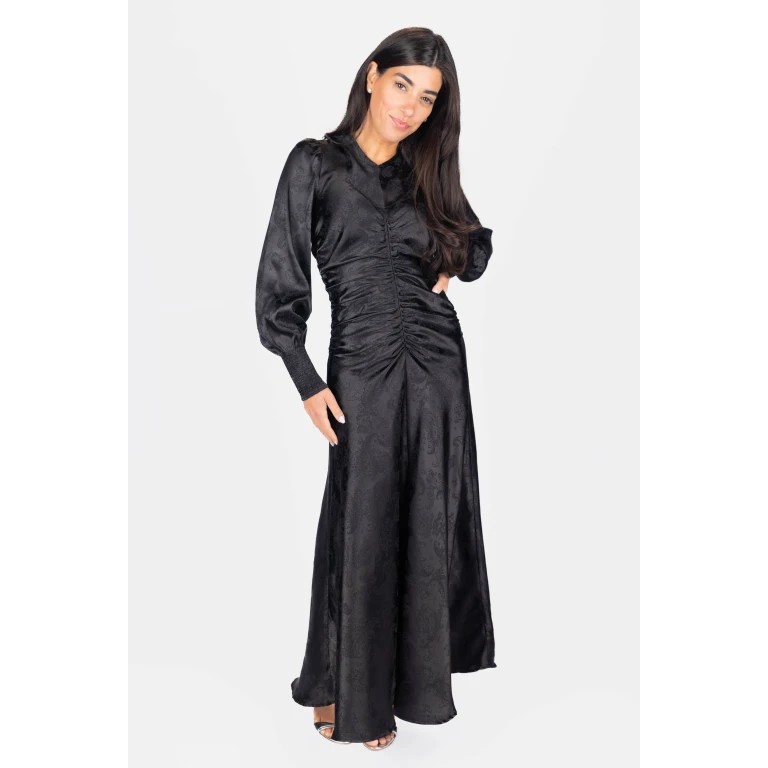 Audrey Dress Long Sleeve (Black)
