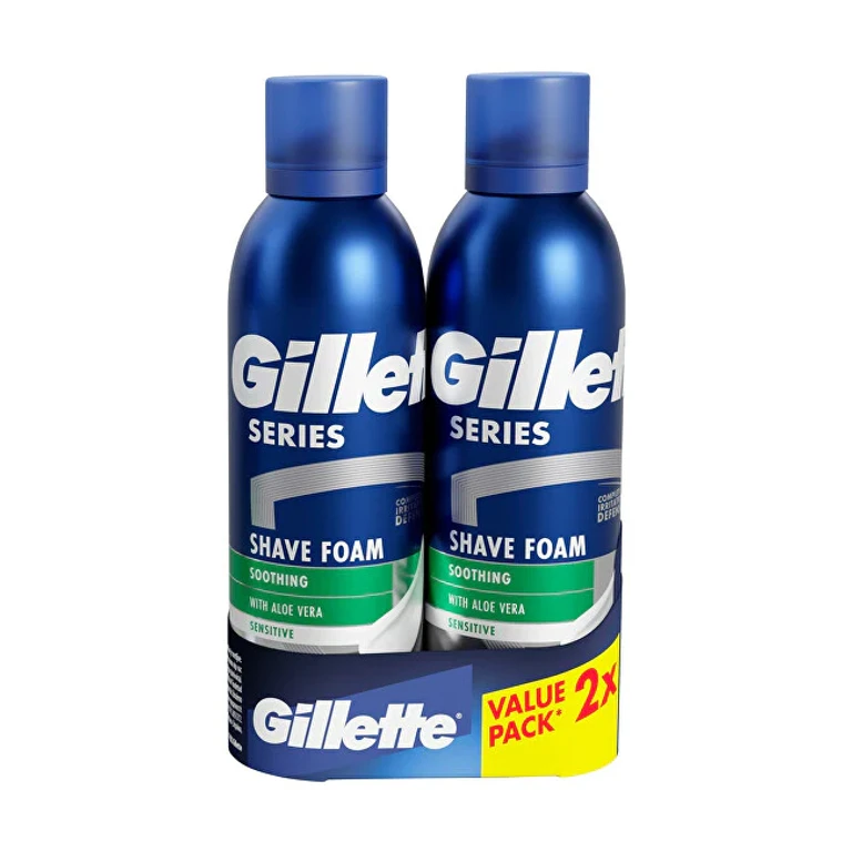 수딩 쉐이빙 폼 선물 세트 2 x 200ml