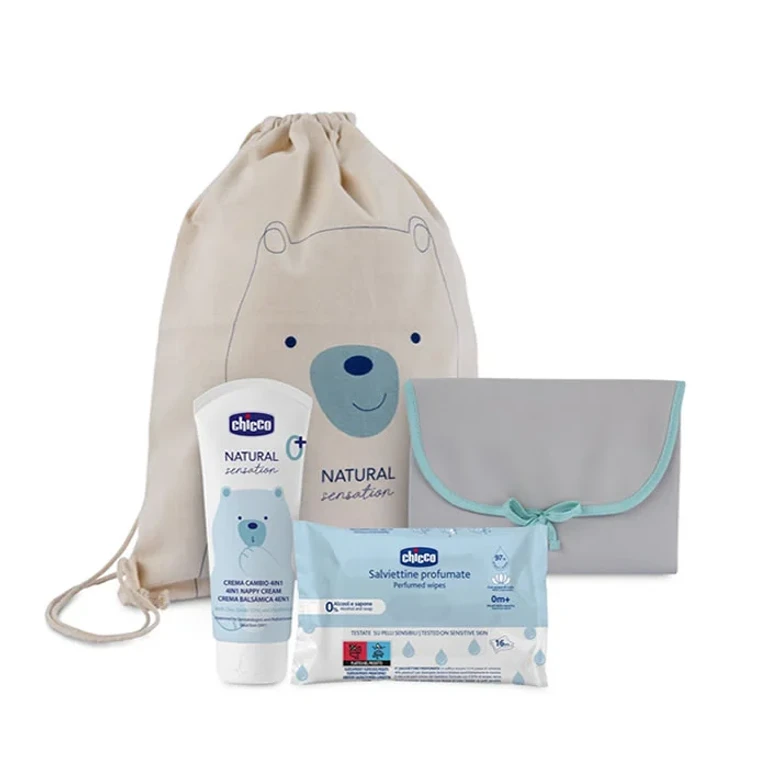 Diaper Change Set Chicco Natural Sensation 4 pieces