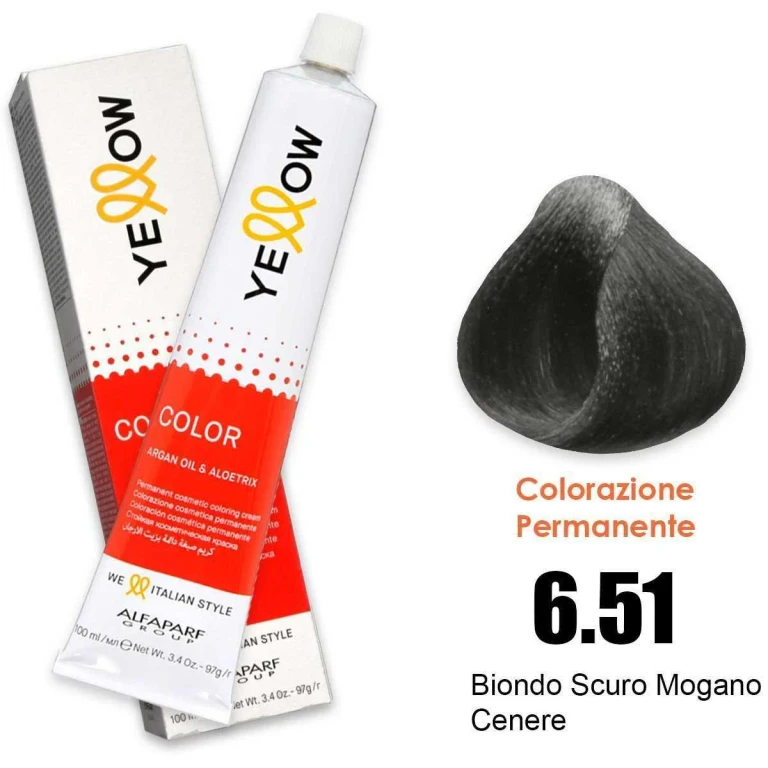 Yellow Color Permanent 6.51 100Ml