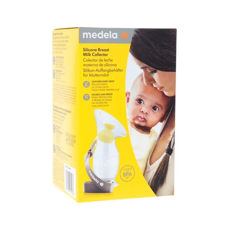 Silicone breast milk collector Medela