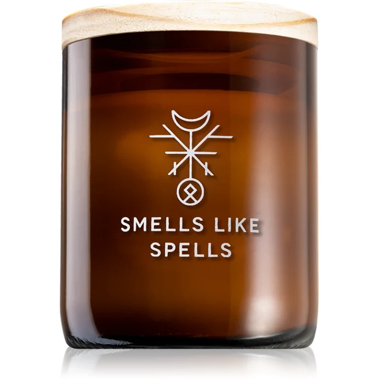 Norse Magic Kvasir scented candle with wooden wick (intelligence spell) 200 g