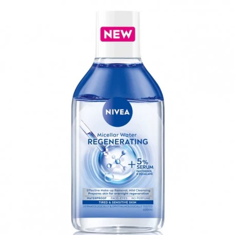 Nivea Serum-Infused Regenerating Micellar Water +5% With Panthenol And Squalane, 400ml