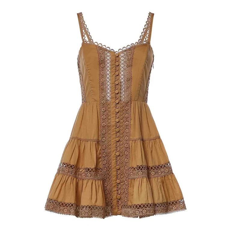 Robe Courte - Orange (261603CINNAMON)