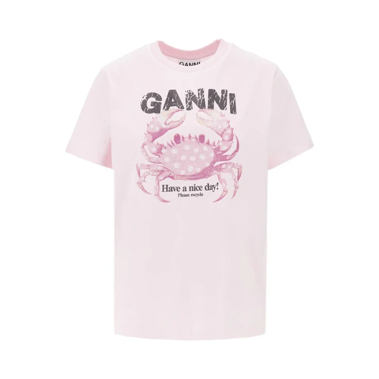 Jersey T-shirt with 'Crab' print Woman XS
