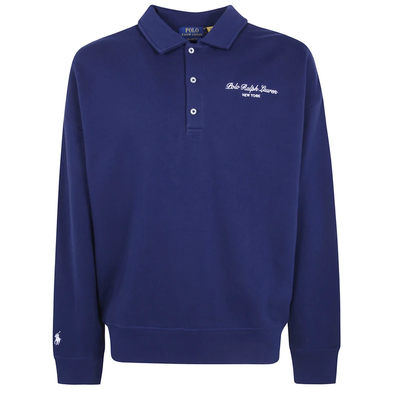 Jersey de punto azul