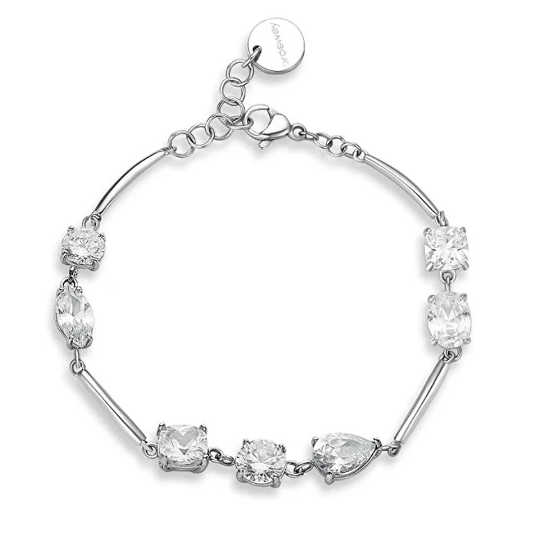 Affinity BFF184 Women's Steel Bracelet with Cubic Zirconia