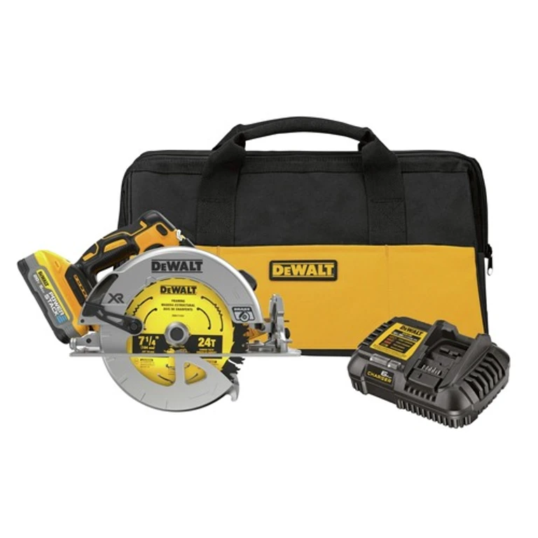 DCS570H1 20V MAX XR Brushless Lithium-Ion 7-1/4 in. Cordless Circular Saw Kit (5 Ah)