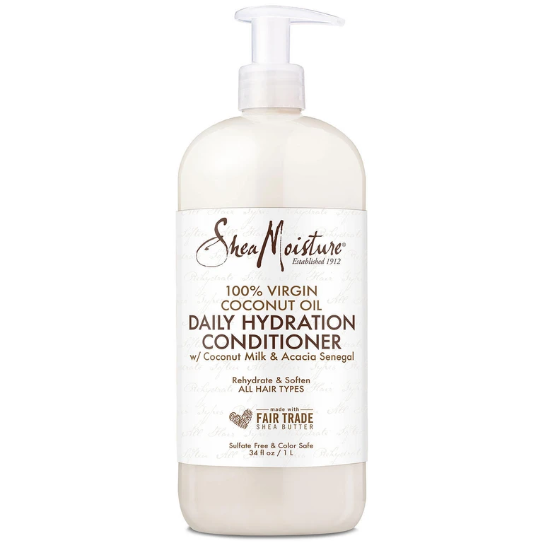 100% Virgin Coconut Oil Daily Hydration Conditioner, 34 fl. oz.