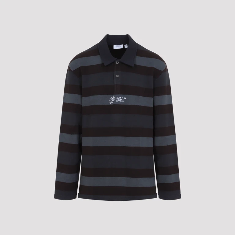 Polo à manches longues Off-White Stroke Relax