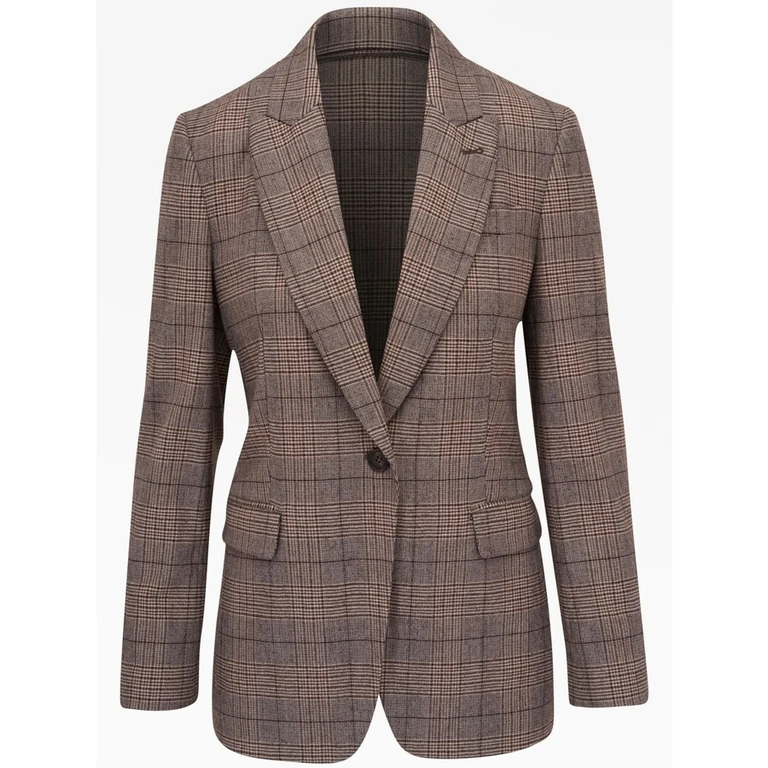 Wobrown Wool Blend Tailored Jacket