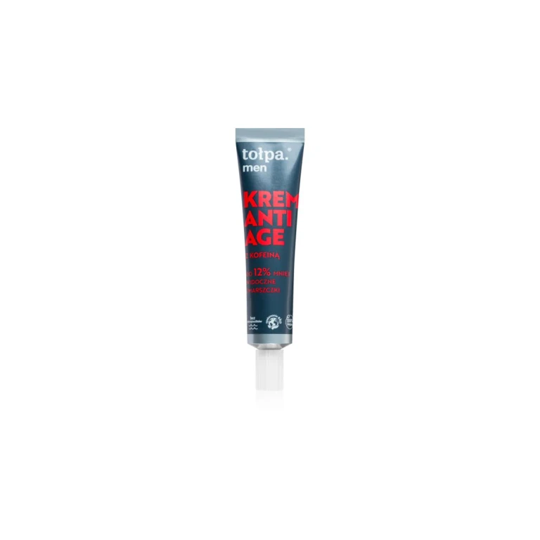 Smoothing face cream to correct the signs of aging with caffeine for men 40 ml