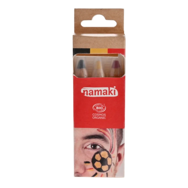 Support pencil kit, black-yellow-red