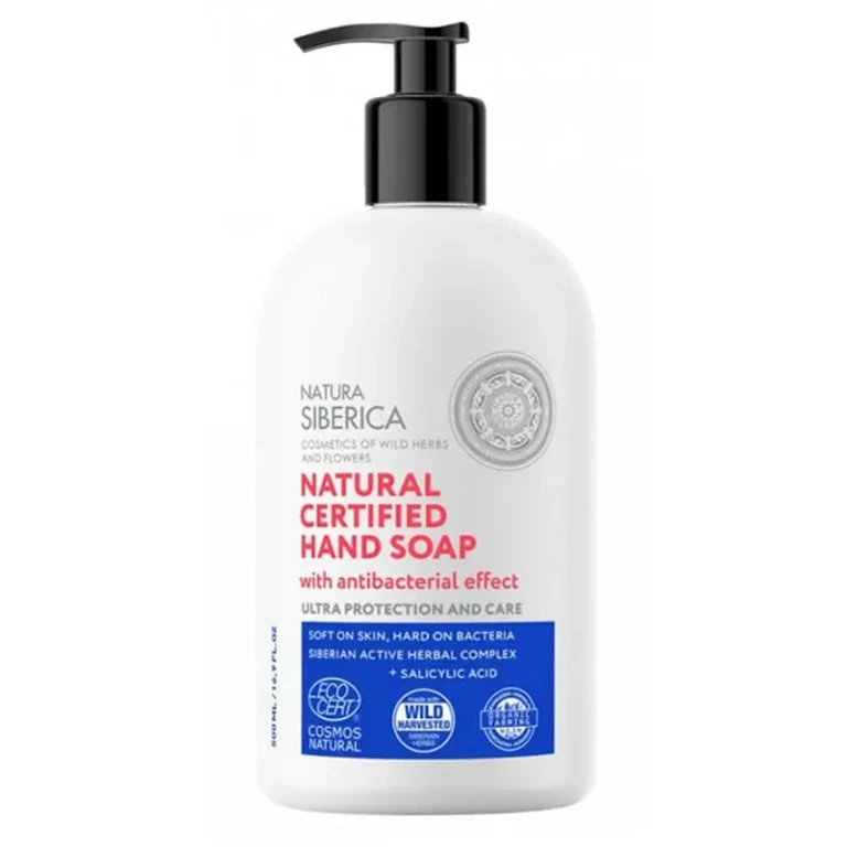 Certified natural hand soap Natura Siberica 500 ml