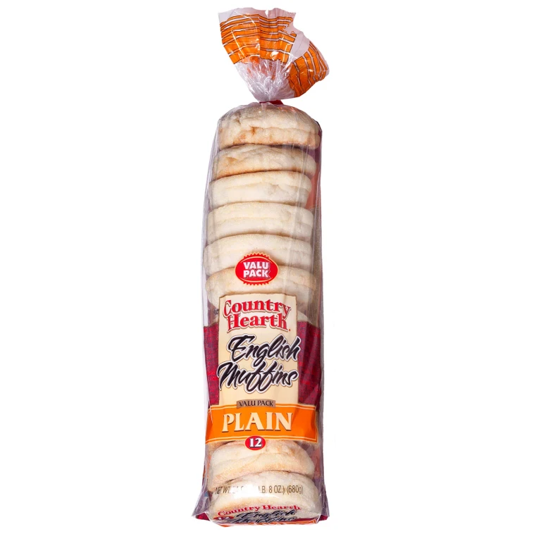 Tube Plain Muffins (12 ct., 24 oz.)