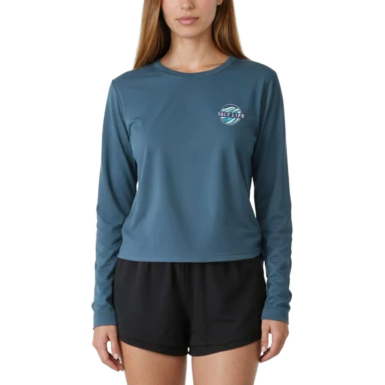 Women's Uv Tee Navy S:- Navy, S