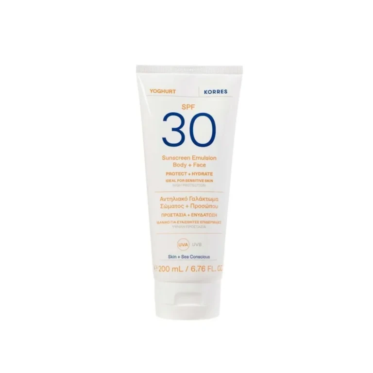 Yoghurt Sun Cream Face & Body SPF30 200ml