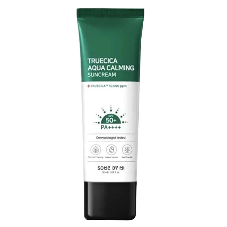Gentle Sunscreen Spf 50+ Truecica (Soothing Water Sunscreen) 50 Ml