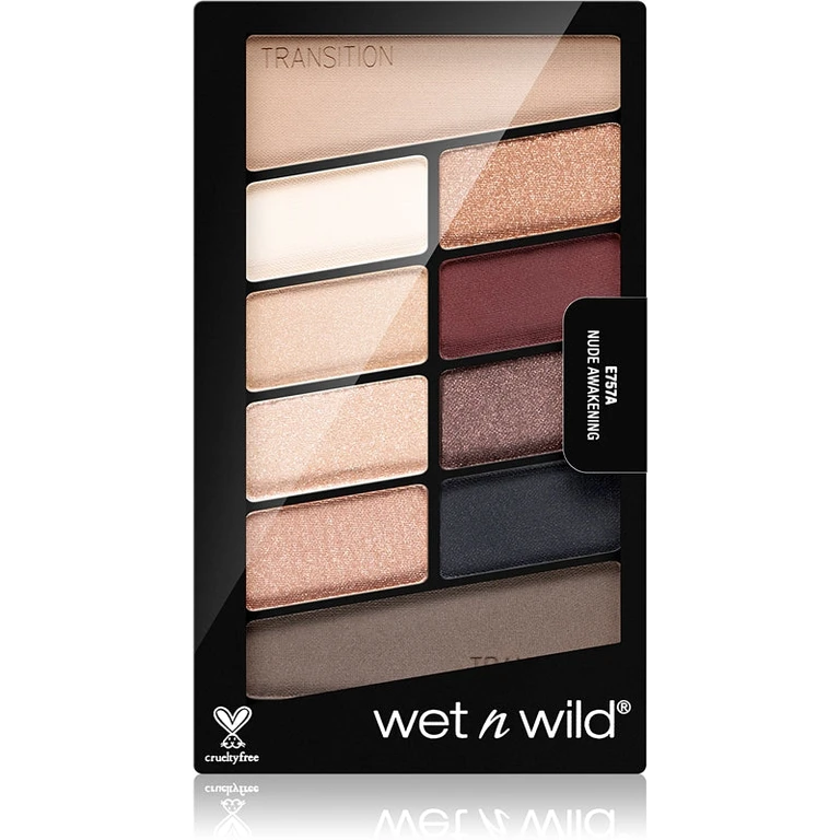 Color Icon 10 Pan - Eyeshadow palette 8 g Nude Awakening