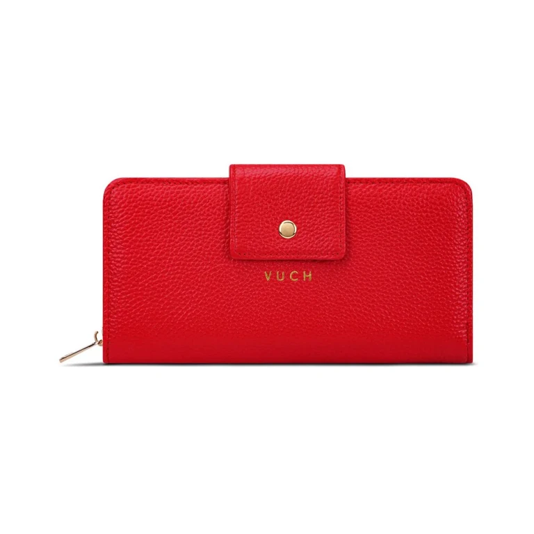 Women's Leather Wallet Sympa Red