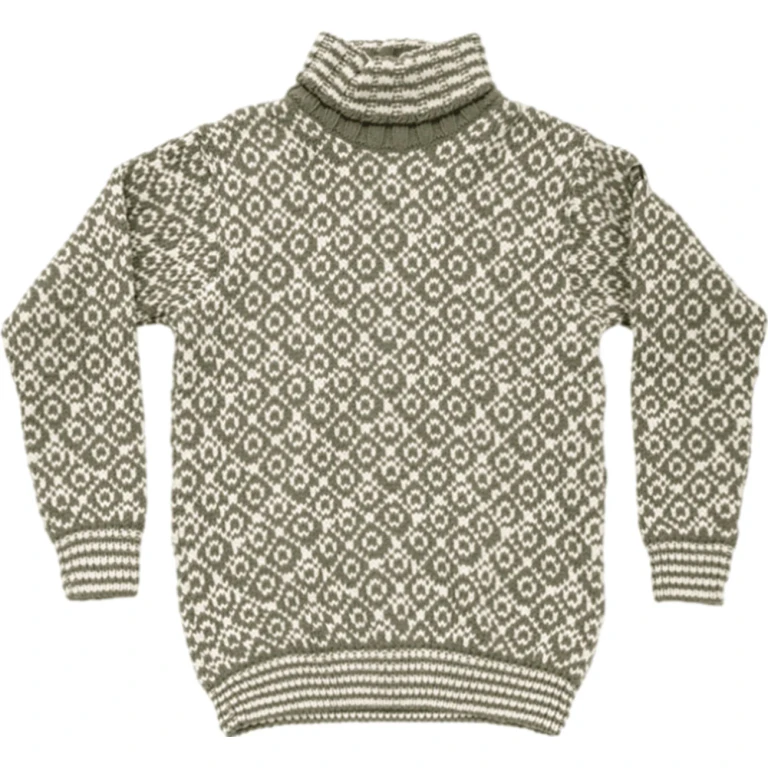 Svalbard Wool High Neck Sweater - Unisex