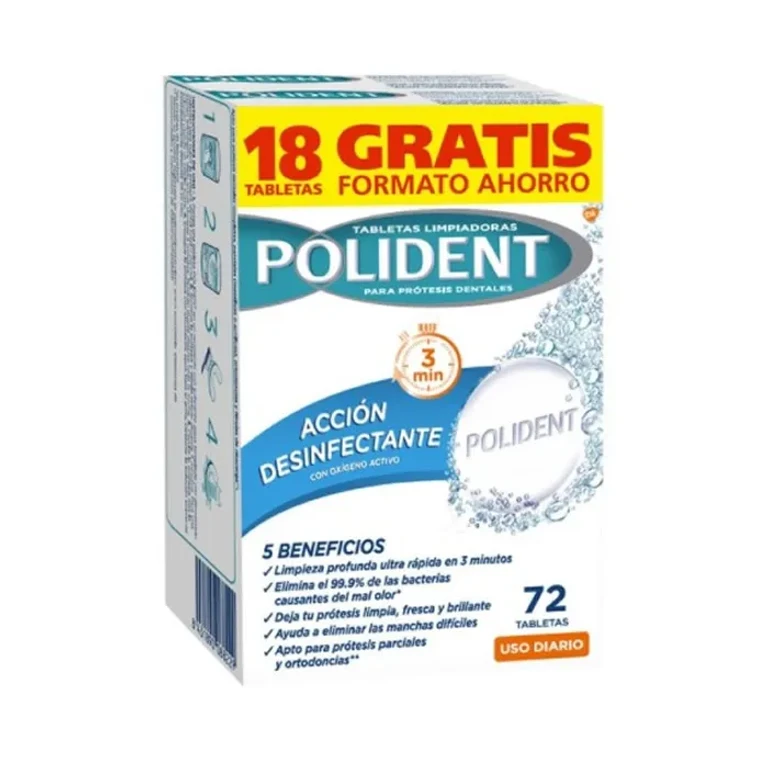 cleansing tablets Polident 72 units