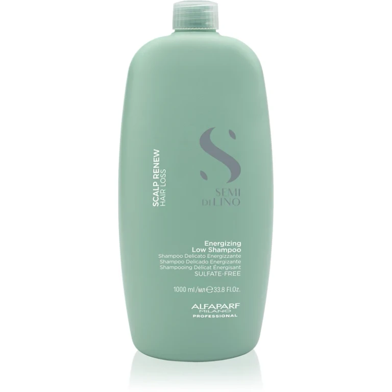 Milan Flaxseed Scalp Renew Energizing Low Shampoo - Strengthening shampoo against hair loss - 1000ml