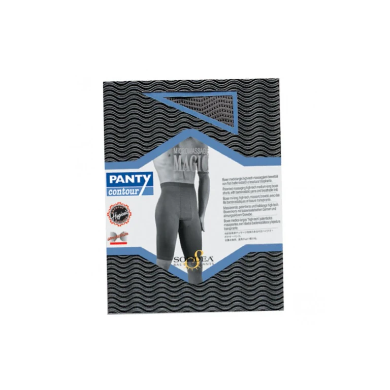 Solidea Panty Contour Medium Long Elastic Boxers Metallic Gray 1S