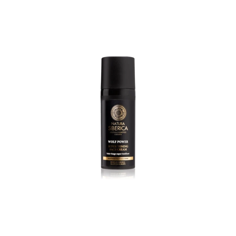 Super Toning Face Cream Natura Siberica Wolf Power 50ml