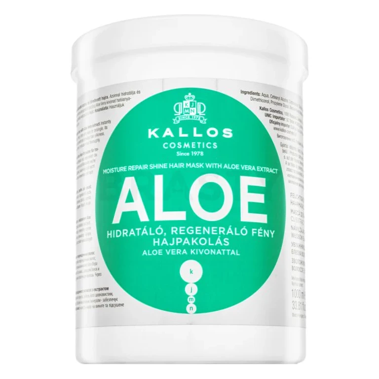Hair mask Kallos Aloe Moisture Repair Shine 1000 ml