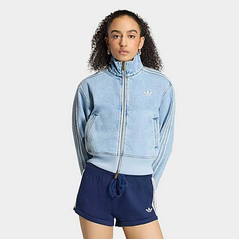 Originals Firebird Denim Track Top in Light Denim