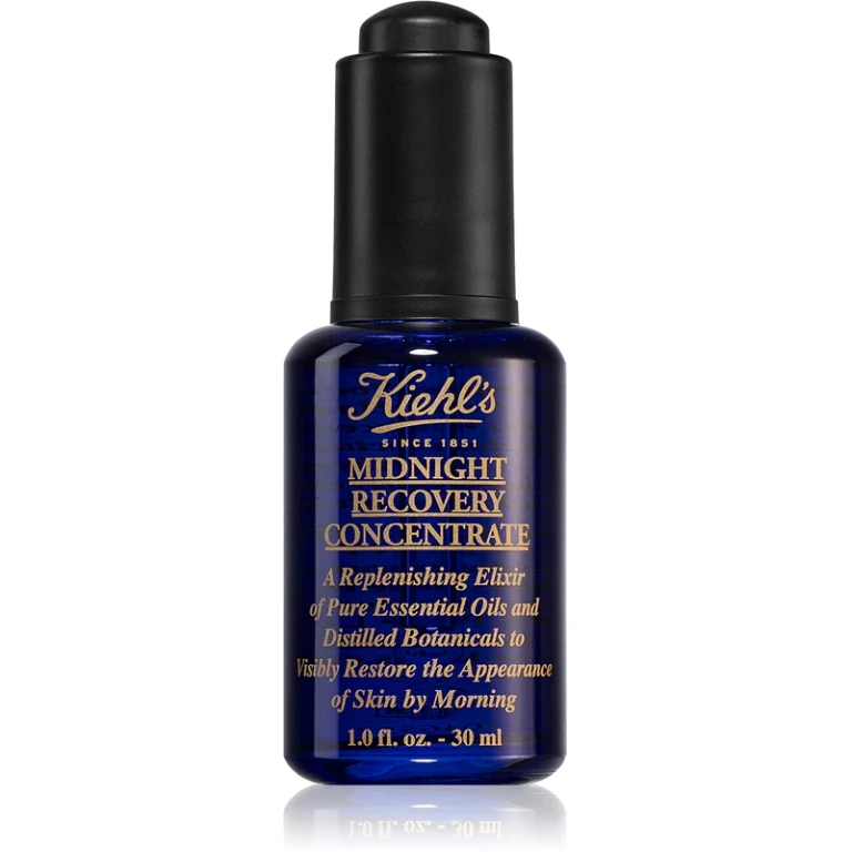 Kiehls Midnight Recovery Concentrate - Regenerating night oil serum for a fresh skin look - 30 ml