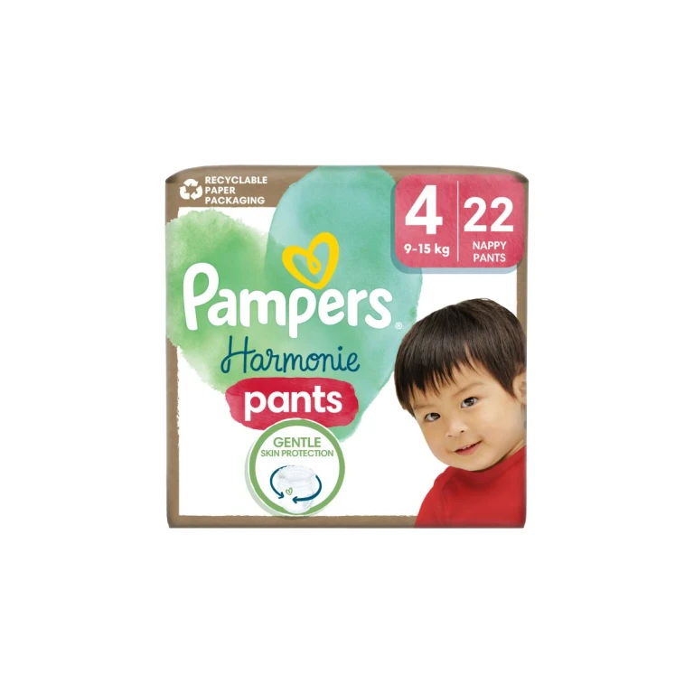 Harmonie Size 4 pull-up diapers 9-15 kg 22 pieces