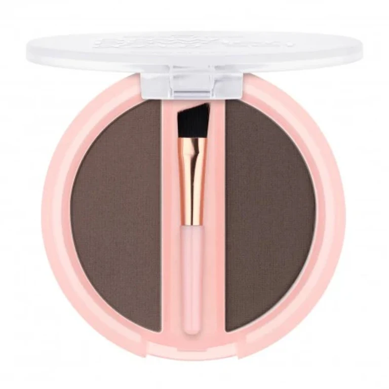 essence Duo eyebrow kit color 03 Dark 1,8 g