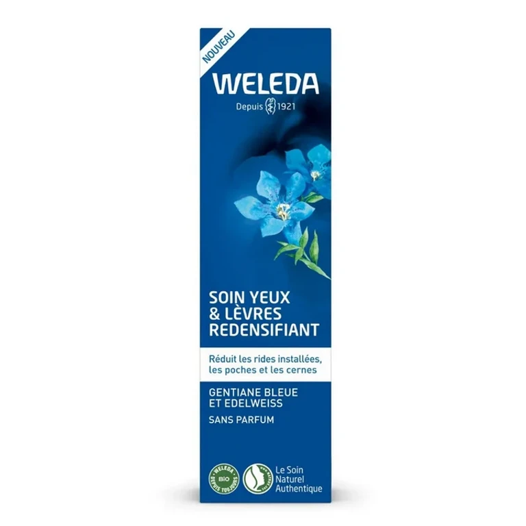 Redensifying cream for eyes and lips Blue Gentian and ORGANIC Edelweiss 10 ml