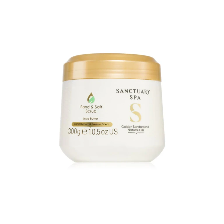 Golden Sandalwood Salt Body Scrub 300g