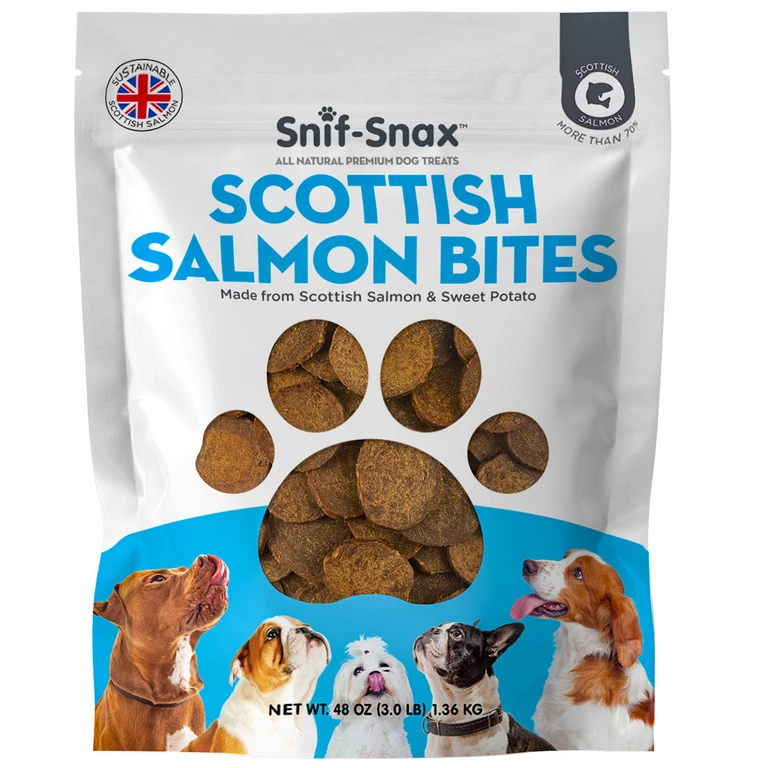 Scottish Salmon Bites Dog Treats 48 oz.