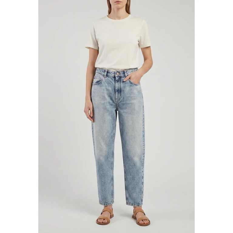 Wolight Blue Relaxed Trousers