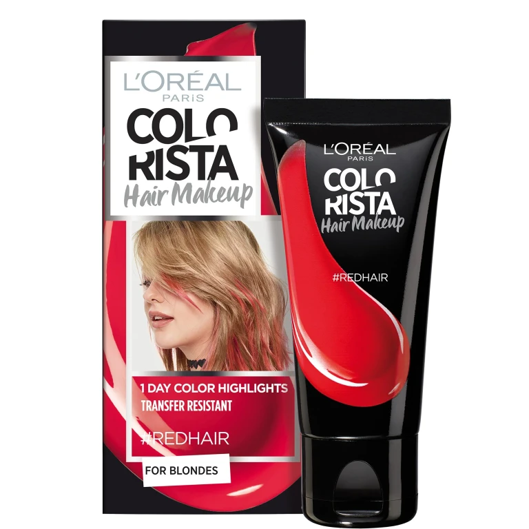 로레알 파리 컬러리스타 헤어 메이크업 세미 퍼머넌트 헤어 다이 #REDHAIR 30ml
