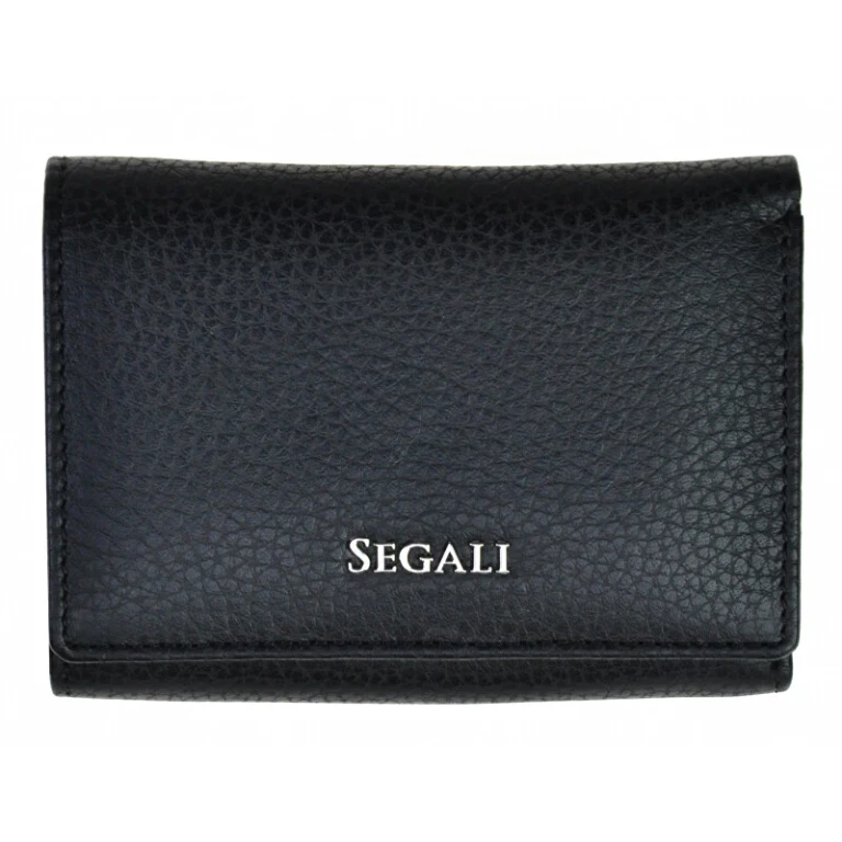 Women's Leather Wallet in black color 7106