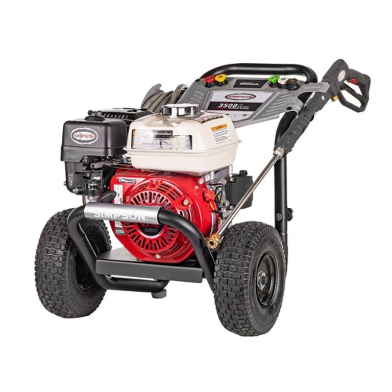 3500 PSI at 2.5 GPM HONDA GX200 AAA Triplex Pump Cold Water Professional Gas Pressure Washer